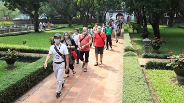 Hanoi a accueilli environ 18,7 millions de visiteurs en 2022. Photo: hanoimoi.vn