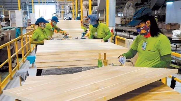 Les meubles en bois du Vietnam sont bien vendus aux Etats-Unis. Photo: baolaodong