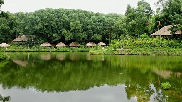Le village éco-ethnique sur pilotis de Thai Hai. Photo : tapchidulich.