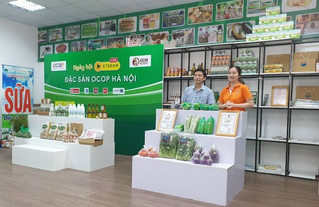 Des produits OCOP de Hanoi. Photo : ocopvietnam.com.vn