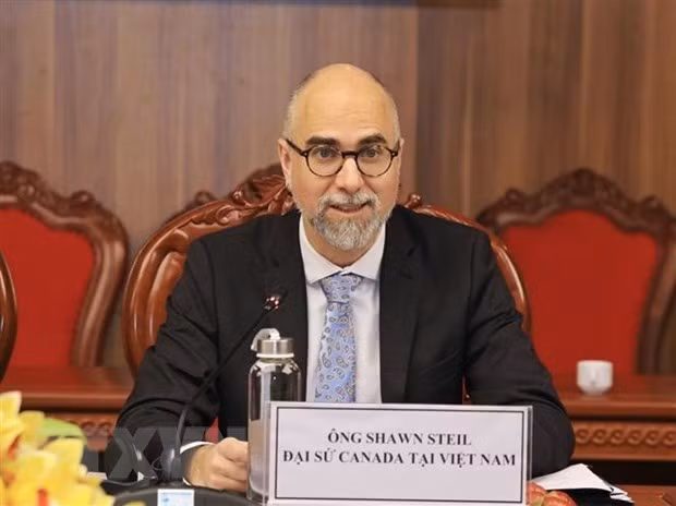 Shawn Steil, ambassadeur du Canada au Vietnam. Photo : Tuân Anh/AVI.