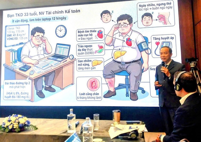 Le prof. associé-Dr Trân Quang Nam, chef du service d’endocrinologie du Centre médical universitaire de Hô Chi Minh-Ville. Photo : S.X.