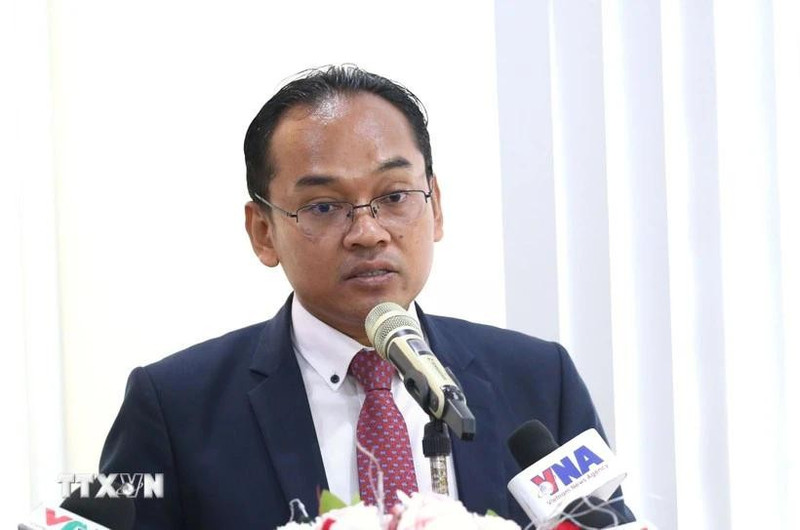 Le Dr Seun Sam, analyste politique à l’Académie royale du Cambodge (RAC). Photo : VNA.