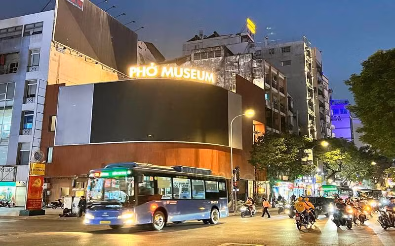 Vue extérieure du Musée du Phở. Photo: Vnexpress