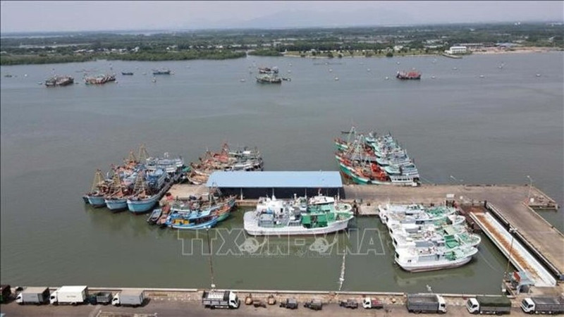 Port de pêche de Cat Lo, quartier de Phuoc Thang, à Hô Chi Minh-Ville. Photo : VNA.