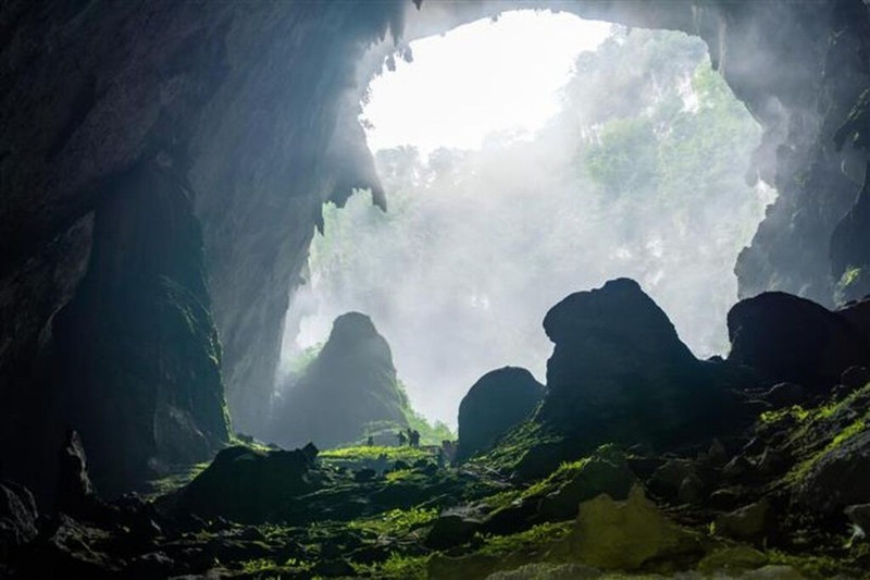 La grotte de Son Doong dans le parc national de Phong Nha-Ke Bàng. Photo : VNA.