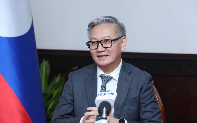 Le ministre lao des Affaires étrangères, Thongsavanh Phomvihane. Photo : VNA.