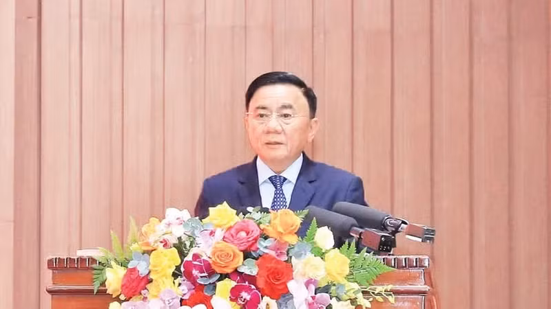 Le camarade Tran Cam Tu, membre du Bureau politique et permanent du Secrétariat du Comité central du Parti communiste du Vietnam. (Photo : DUY LINH)