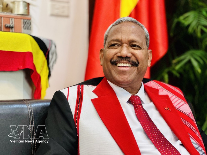 L'ambassadeur du Timor-Leste au Vietnam, João Pereira. Photo : VNA.