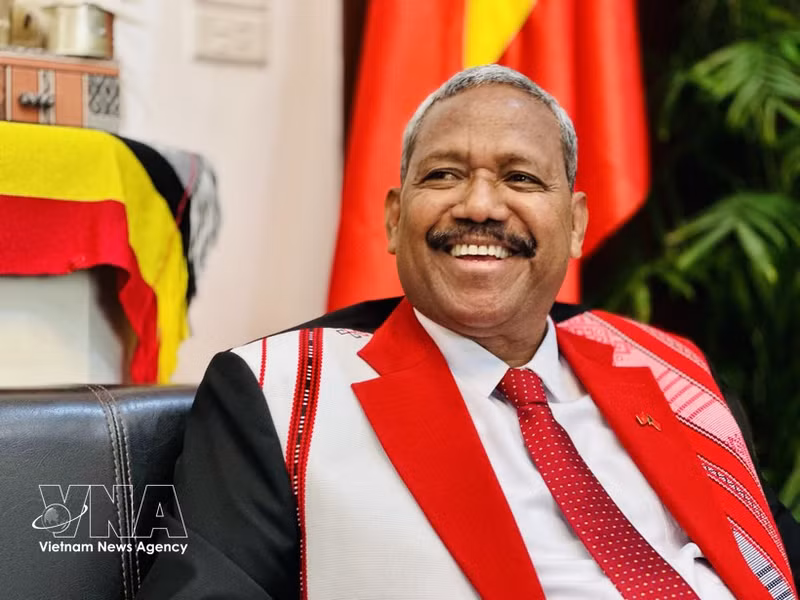 L'ambassadeur du Timor-Leste au Vietnam, João Pereira. Photo : VNA.