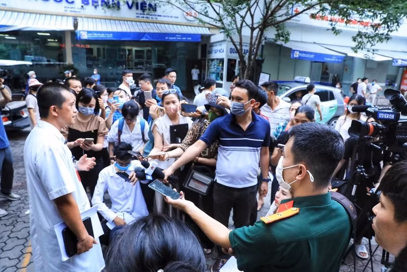Le bonheur du journaliste, c’est de pouvoir s’engager et se consacrer à sa profession. Photo d'illustration: VNA