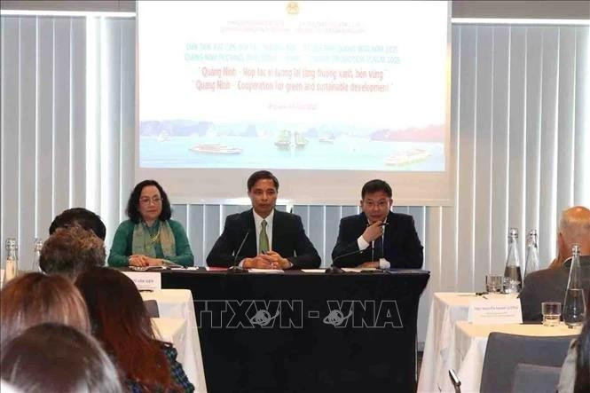 La province de Quang Ninh en collaboration avec l'ambassade du Vietnam en Belgique, organise le 6 juin à Bruxelles un forum de promotion des investissements, du commerce et du tourisme. Photo : VNA.
