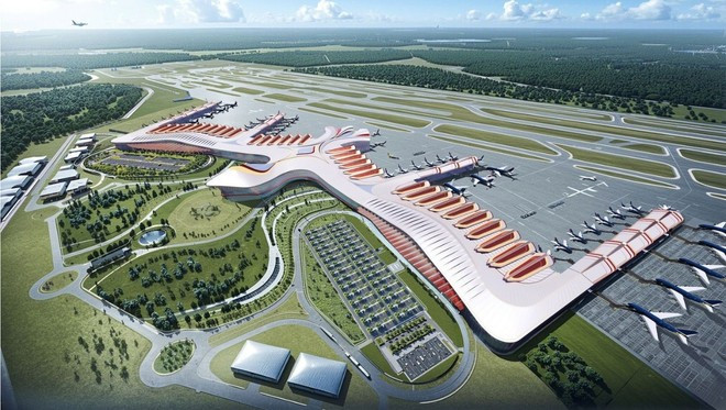 Le terminal T2 de l'aéroport international de Phu Quoc sera conçu en s'inspirant de l'image du phénix. Photo - https://vneconomy.vn/