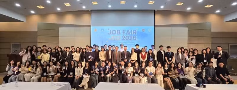 Participants au "Job Fair 2026". Photo: VNA