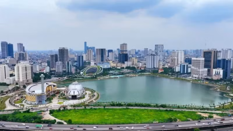 Un panorama de la capitale Hanoï, moderne et civilisée. (Photo : PHAM HUNG)
