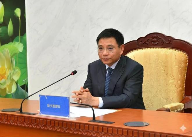 Le ministre vietnamien des Finances, Nguyen Van Thang: Photo : ministère vietnamien des Finances
