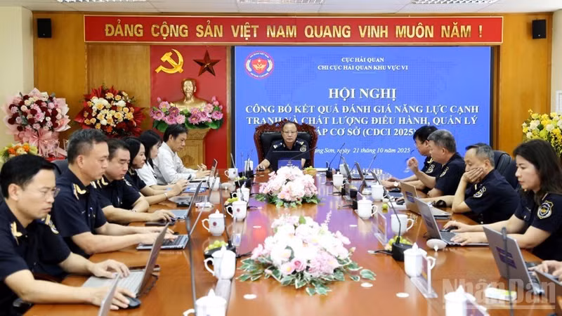Conférence de publication des résultats de la mise en œuvre de l’évaluation de la compétitivité et de la qualité de la gouvernance au niveau local (CDCI) 2025 du Service régional des Douanes - Zone VI