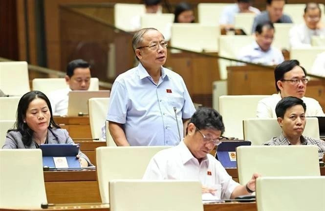 Le député Nguyen Van Than, province de Thai Binh (Nord). Photo : VNA.