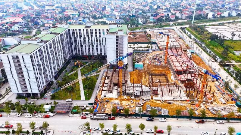 Projet de logement social à Ha Tinh. Photo: VNA