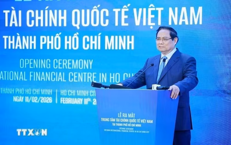 Le PM annonce le lancement du Centre financier international du Vietnam à Hô Chi Minh-Ville