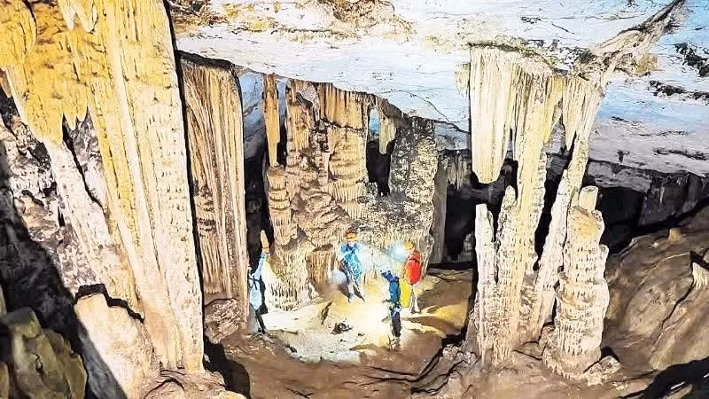 Grotte Oc, commune de Huu Lien, province de Lang Son.