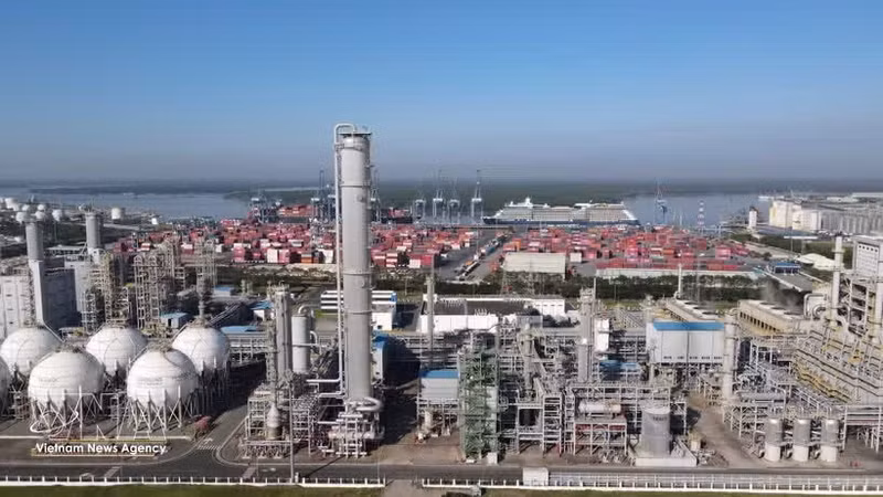 L'usine chimique Hyosung, une entreprise à capitaux sud-coréens, est située dans le quartier de Tan Phuoc, à Hô Chi Minh-Ville. Photo: VNA