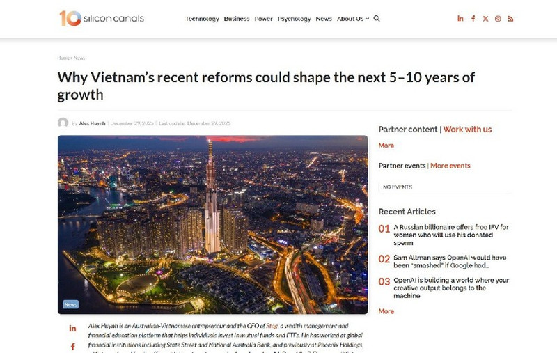 Réformes majeures : le Vietnam prépare sa prochaine phase de croissance