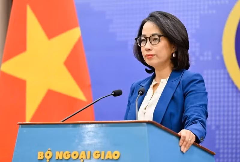 La porte-parole du ministère vietnamien des Affaires étrangères, Pham Thu Hang. Photo : ministère vietnamien des Affaires étrangères.
