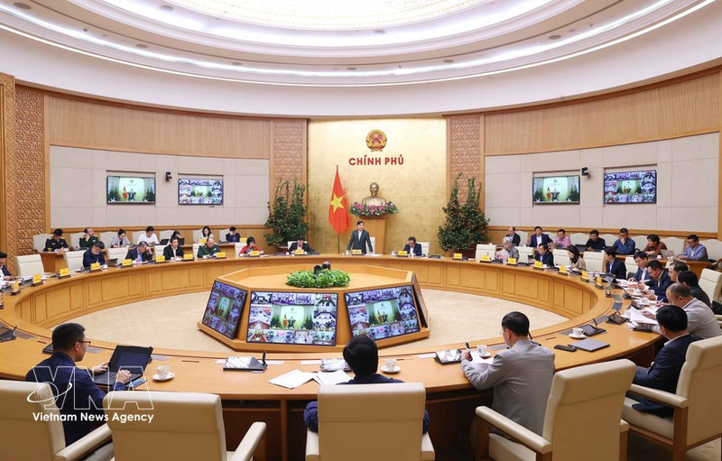 Lors de la réunion. Photo : VNA.