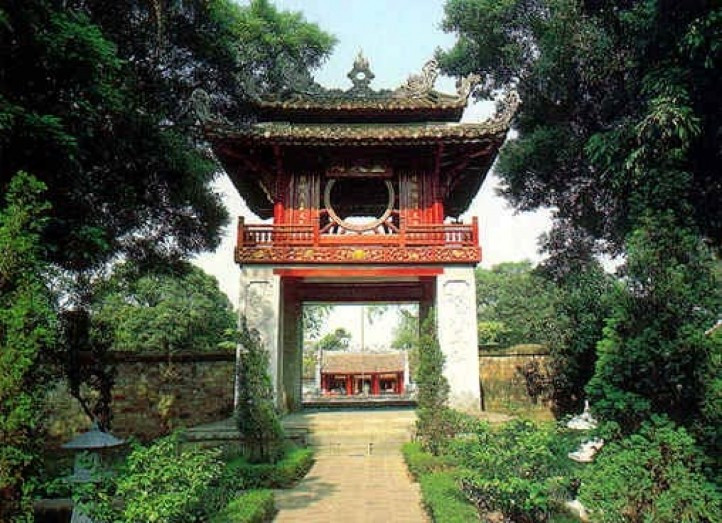 Le Temple de la Littérature (Quôc Tu Giam) à Hanoi. Photo : VOV.