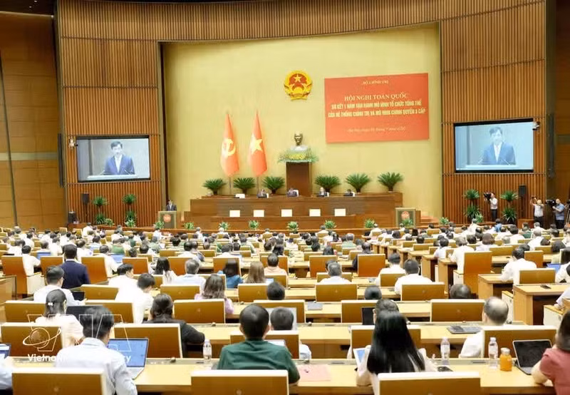 Panorama de la conférence. Photo : VNA.