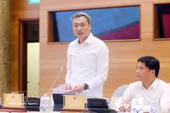 Le général de division Nguyen Quoc Toan, chef du Bureau et porte-parole du ministère de la Sécurité publique. Photo : VNA.