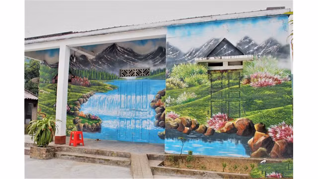 Le village de fresque original des Dao à Quang Ninh ảnh 9