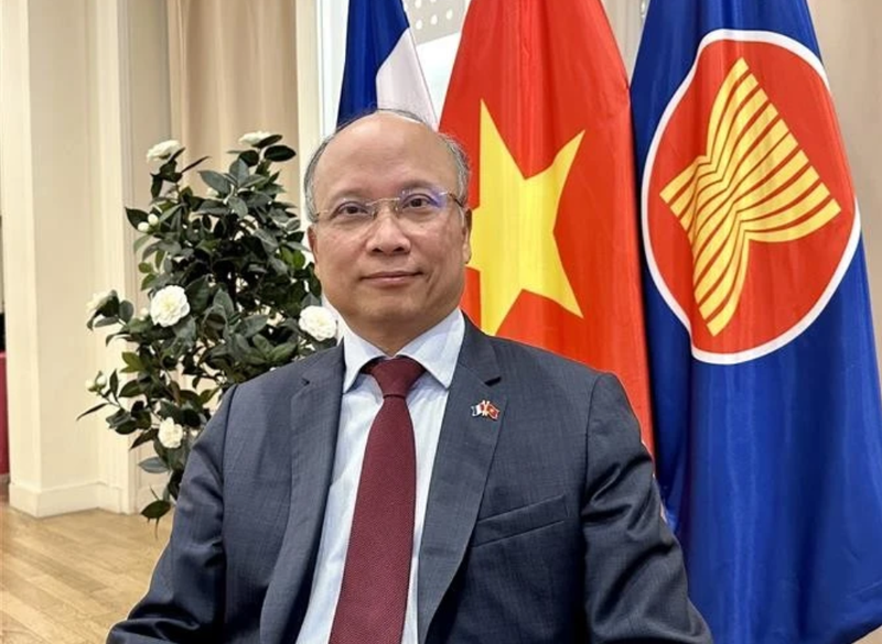 L’ambassadeur du Vietnam en France, Dinh Toan Thang. Photo : VNA.