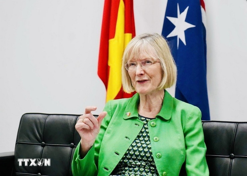 Gillian Bird, ambassadrice d’Australie au Vietnam. Photo : VNA.