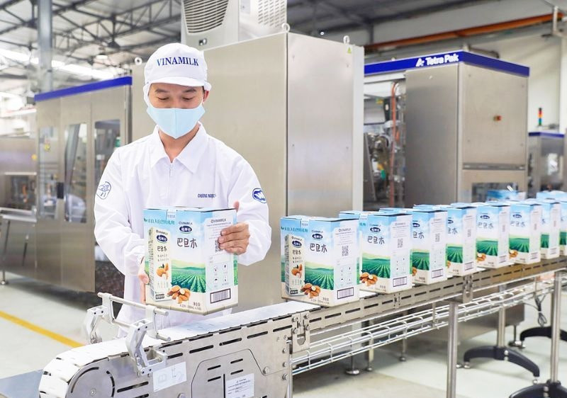 Vinamilk figure parmi les dix marques de lait les plus valorisées au monde (6e place, Top 10 Most Valuable Dairy Brands globally). Photo : hanoimoi.vn