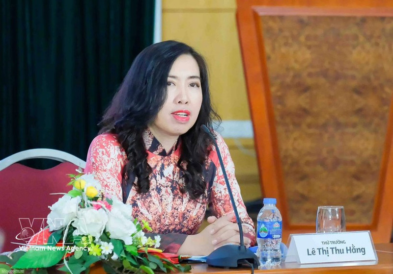 La vice-ministre des Affaires étrangères, Le Thi Thu Hang. Photo: VNA