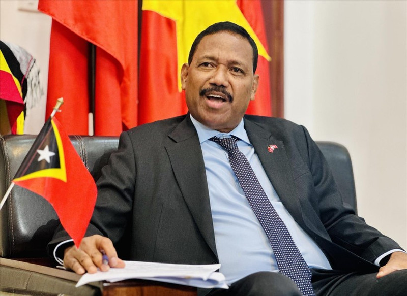 L’ambassadeur du Timor-Leste au Vietnam, Joao Pereira. Photo : VNA.