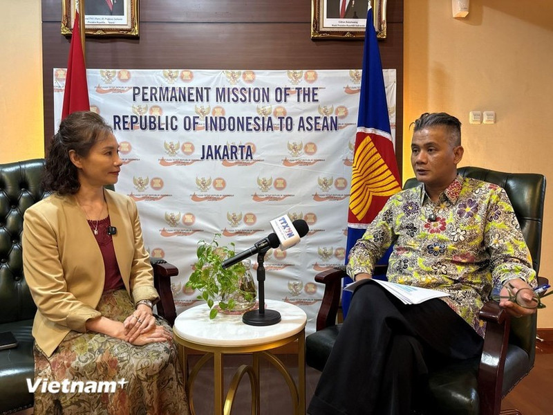 L'ambassadeur d'Indonésie auprès de l'ASEAN, Derry Aman. Photo : VNA.