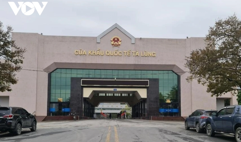 Après de nombreuses années de négociations, le poste-frontière de Ta Lung à Cao Bang deviendra officiellement un poste-frontière international le 12 septembre. Photo: VOV