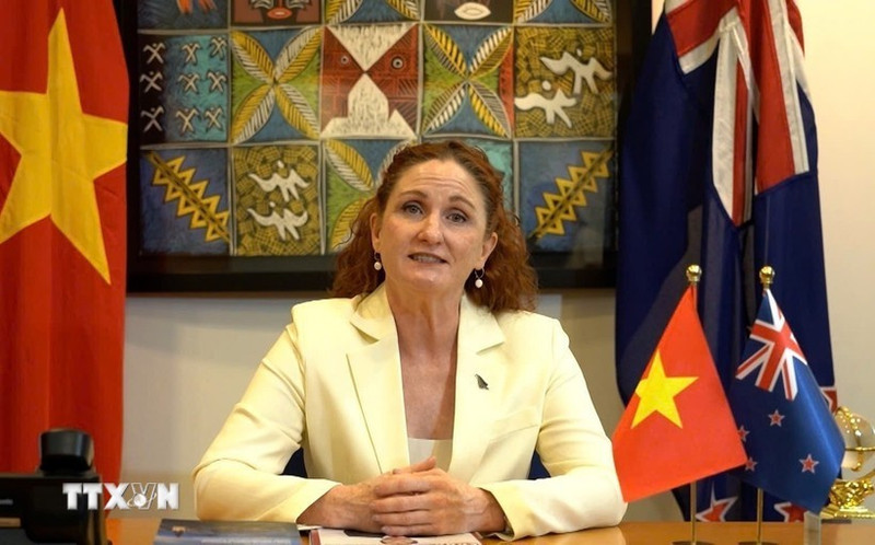 L’ambassadrice de Nouvelle-Zélande au Vietnam, Mme Caroline Beresford. Photo : VNA.