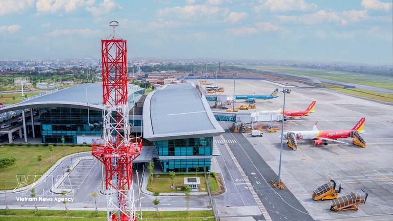 Terminal de l'aéroport de Hai Phong. Photo : VNA.