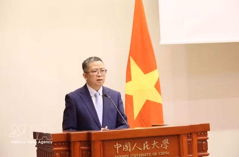 L’ambassadeur du Vietnam en Chine, Pham Thanh Binh. Photo : VNA.
