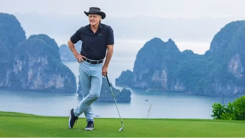 Greg Norman, ambassadeur du tourisme vietnamien, s'efforce de raconter au monde entier des histoires fascinantes sur le Vietnam.