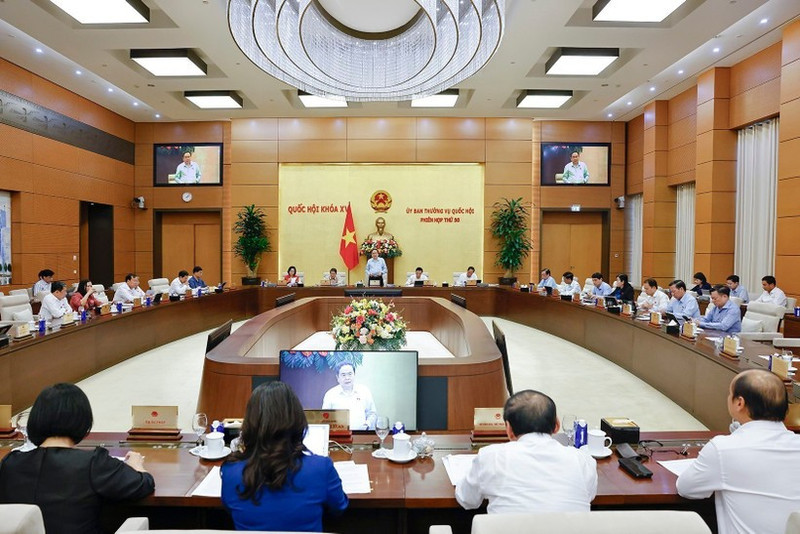 Lors de la 50e session du Comité permanent de l'Assemblée nationale en octobre 2025. Photo : VNA.
