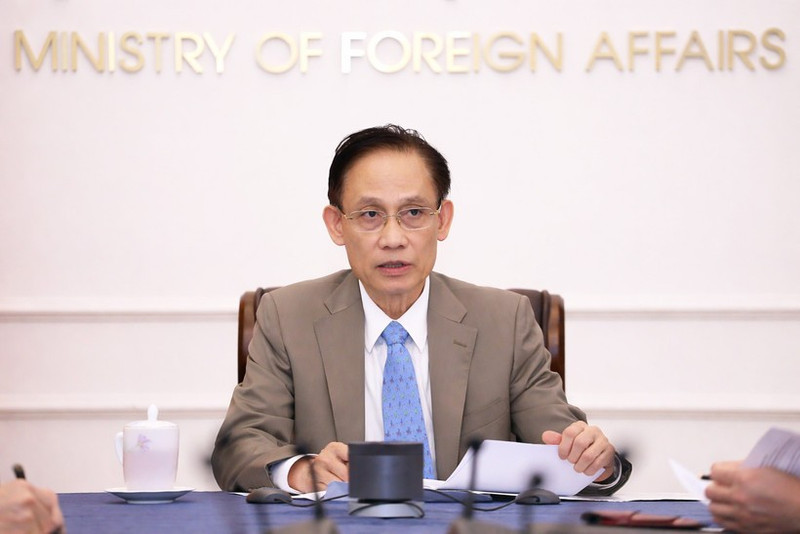 Le ministre des AE Le Hoai Trung. Photo: ministère des AE