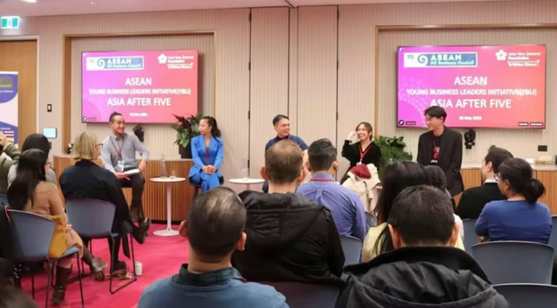 Un groupe d'entrepreneurs technologiques de premier plan d'Asie du Sud-Est s'est rendu en Nouvelle-Zélande en mai 2025 dans le cadre de l'Initiative de leadership des jeunes entrepreneurs de l'ASEAN. (Source : YBLI)