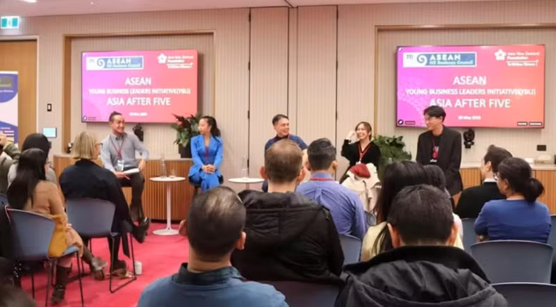Un groupe d'entrepreneurs technologiques de premier plan d'Asie du Sud-Est s'est rendu en Nouvelle-Zélande en mai 2025 dans le cadre de l'Initiative de leadership des jeunes entrepreneurs de l'ASEAN. (Source : YBLI)