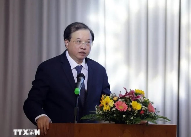 Le vice-ministre de la Culture, des Sports et du Tourisme, Ta Quang Đông. Photo : VNA.