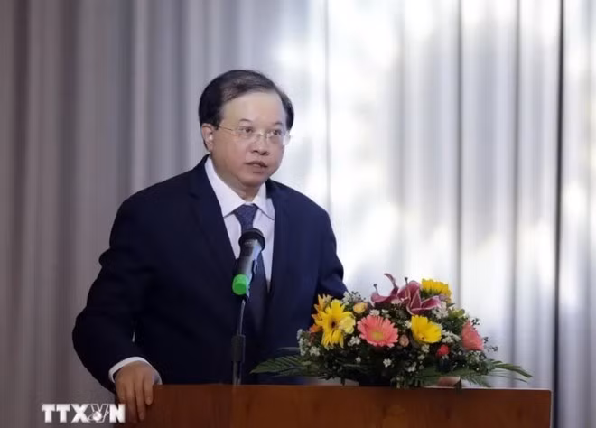 Le vice-ministre de la Culture, des Sports et du Tourisme, Ta Quang Đông. Photo : VNA.